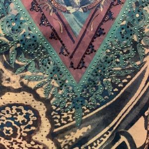 Summer vibes with this pretty top from Chico’s.